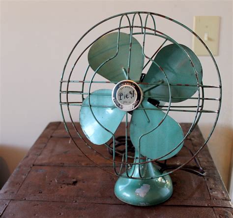 vintage mid century large metal electric window box fan turquiose|turquoise fans vintage for sale .